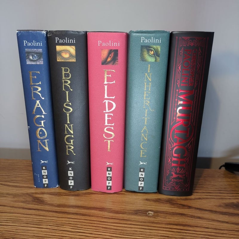 Eragon Series with special edition Murtagh