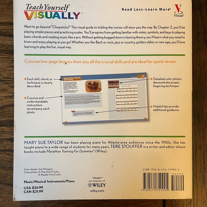 Teach Yourself Visually PIANO