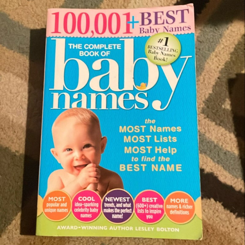 Complete Book of Baby Names