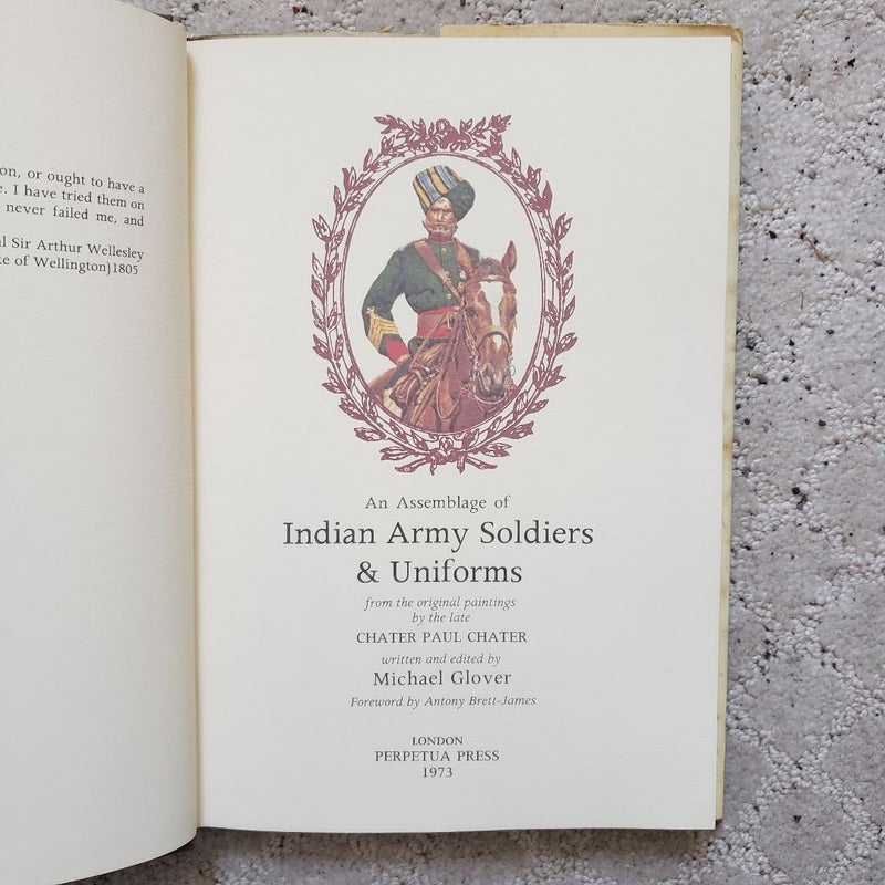 An Assemblage of Indian Army Soldiers & Uniforms (1st Edition, 1973)