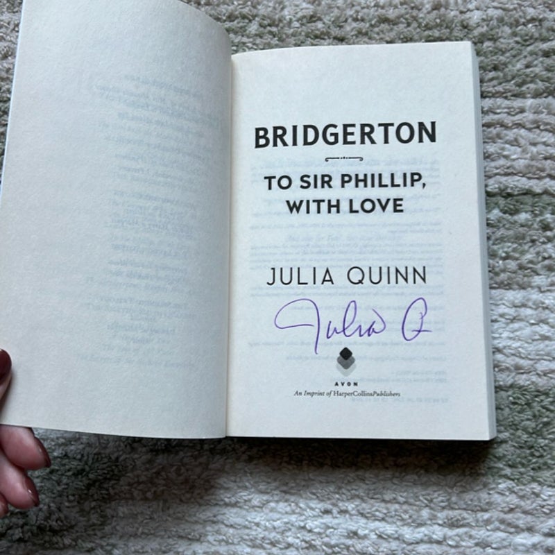To Sir Phillip, with Love