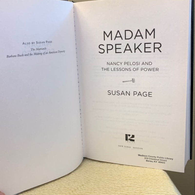 Madam Speaker