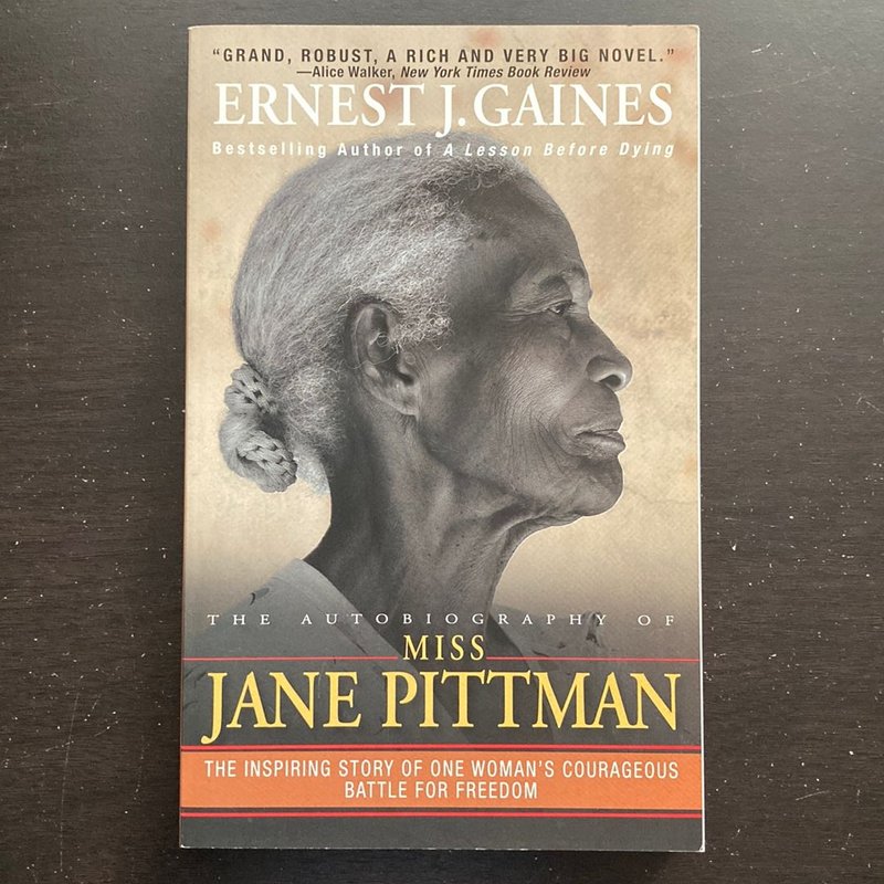 The Autobiography of Miss Jane Pittman by Ernest J. Gaines, Paperback ...