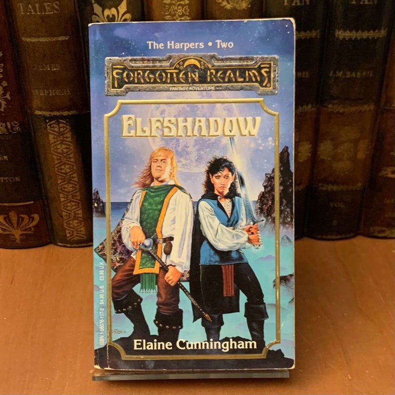 Forgotten Realms: Elfshadow, Harpers 2, First Edition First Printing