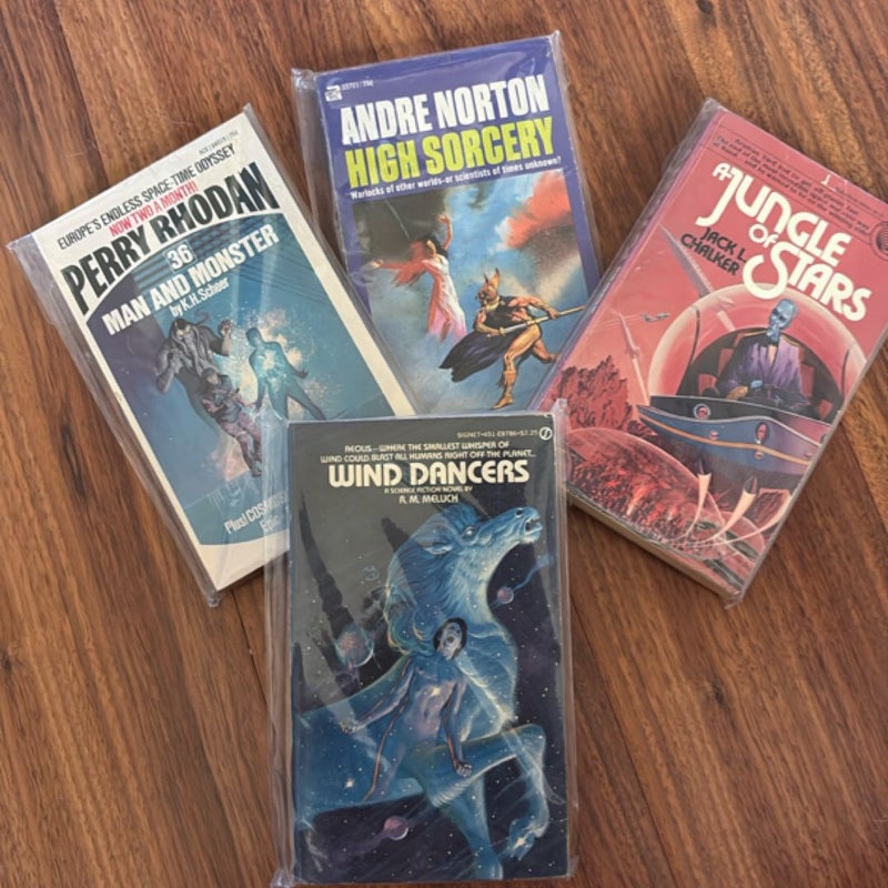 Vintage sci-fi Fantasy Bundle
