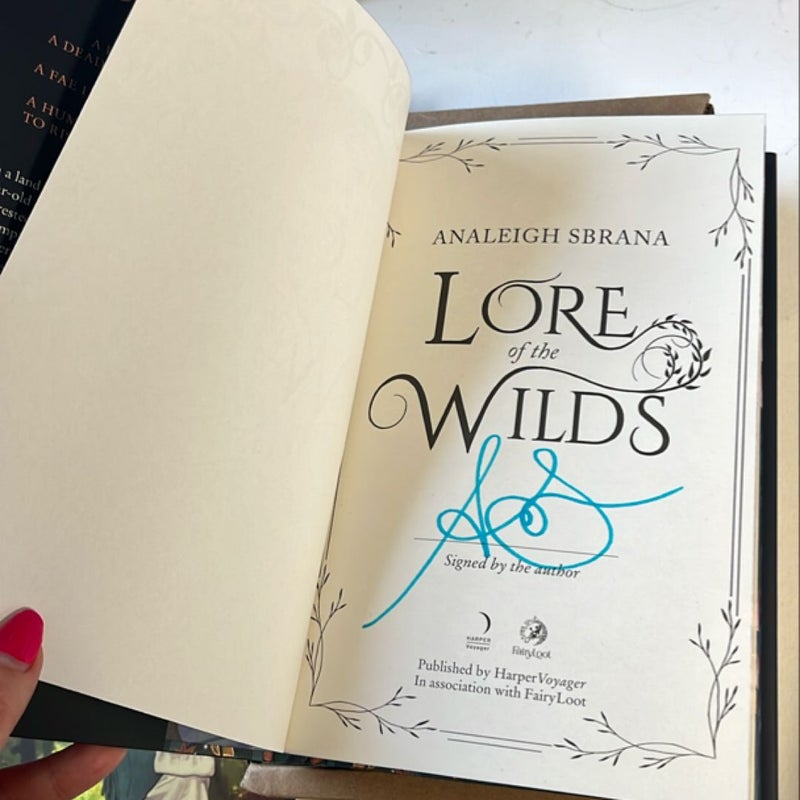 Lore of the Wilds - Signed FairyLoot Special Edition 