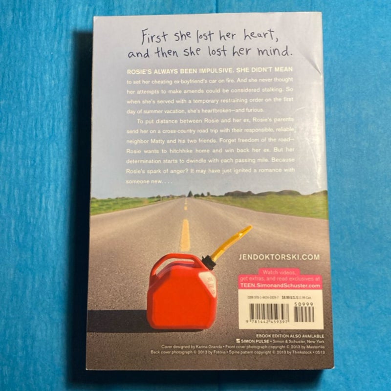 How My Summer Went up in Flames First Printing