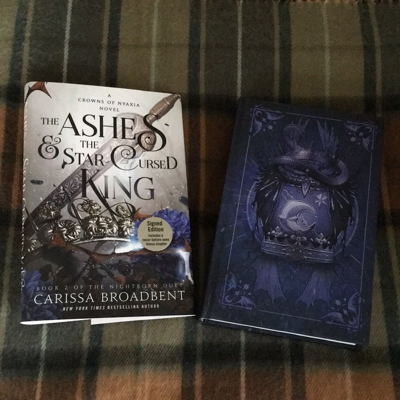 The Ashes and the Star-Cursed King SIGNED