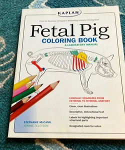 Fetal Pig Coloring Book