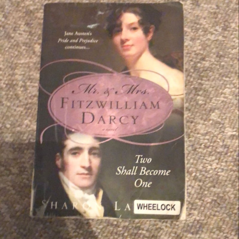 Mr. and Mrs. Fitzwilliam Darcy