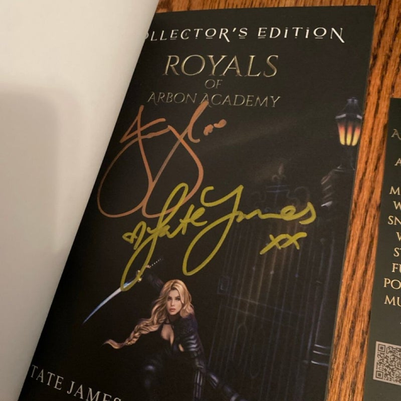 Tate James & Jaymin Eve Omnibus ROYALS OF ARBON Signed Collectors Edition