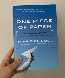 One Piece of Paper