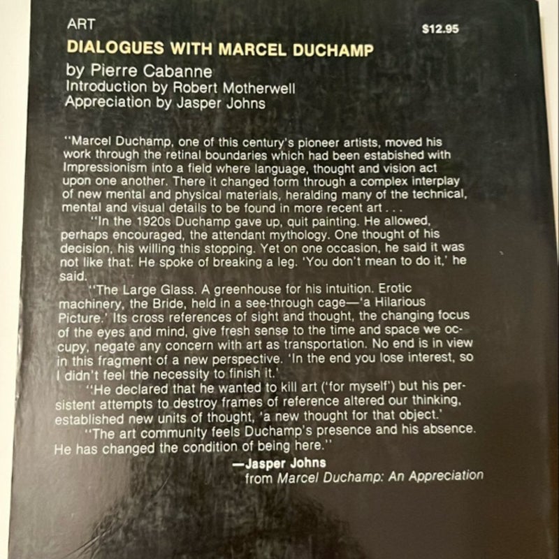 Dialogues with Marcel Duchamp