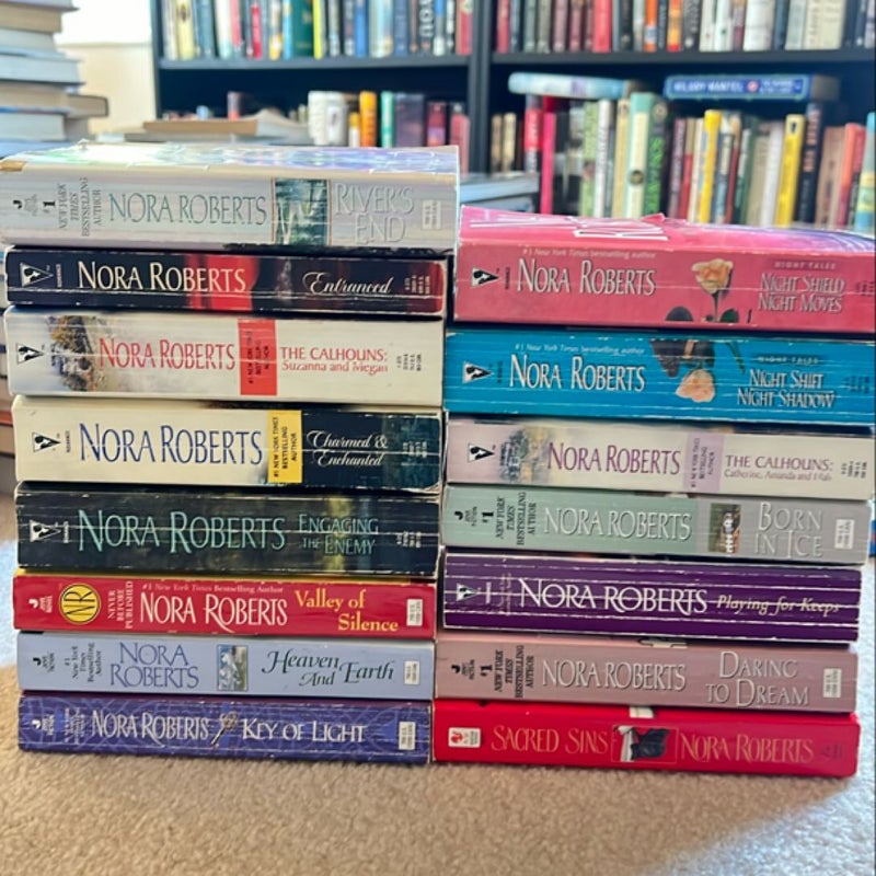 Nora Roberts 15 Book Bundle