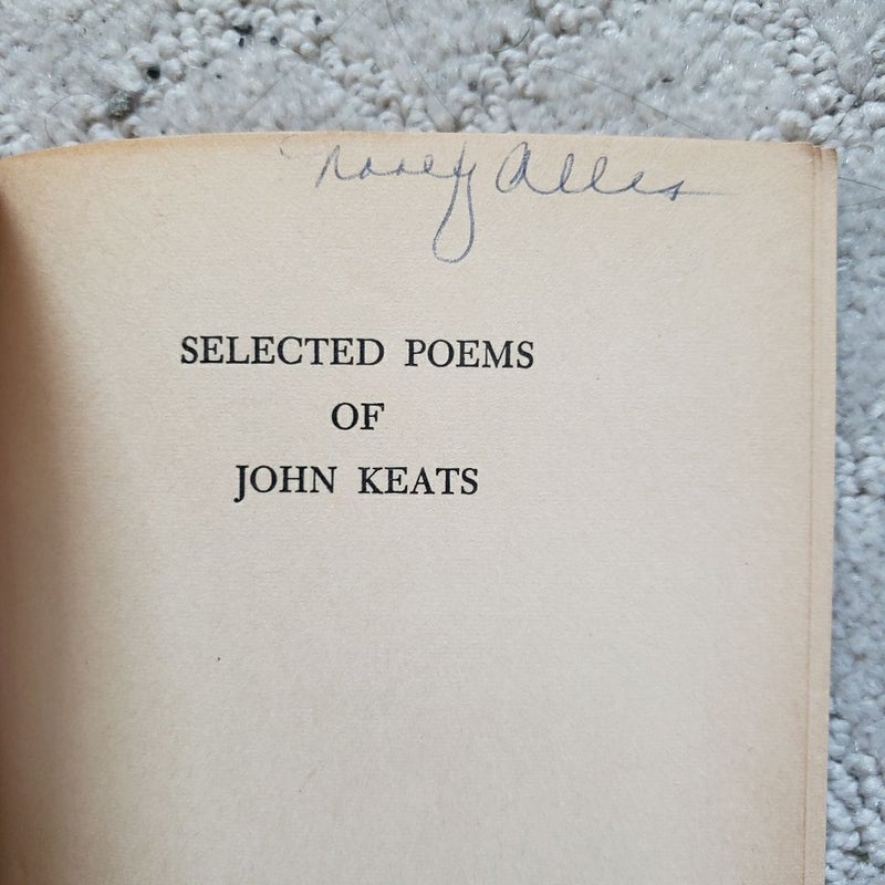 Selected Poems of John Keats (Croft Classics Edition, 1950)