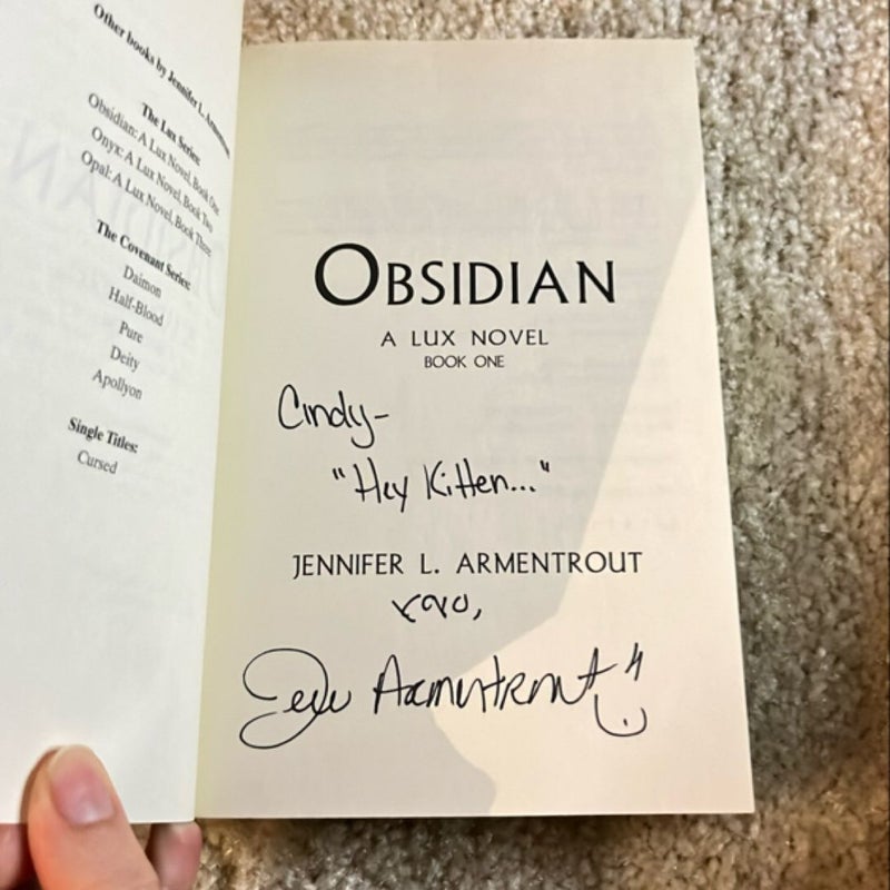 *Signed* Obsidian