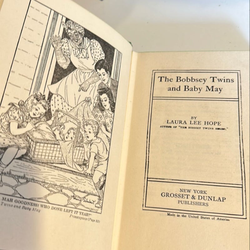 The Bobbsey Twins and Baby May 