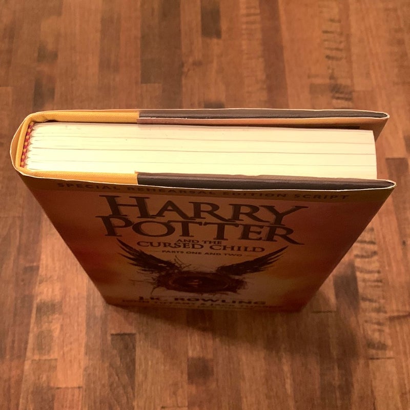 Harry Potter and the Cursed Child Parts One and Two (Special Rehearsal Edition Script)