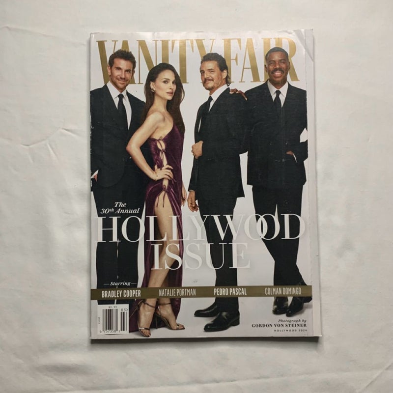 Vanity Fair The 30st Annual “Hollywood Issue” Issue 2024 Magazine