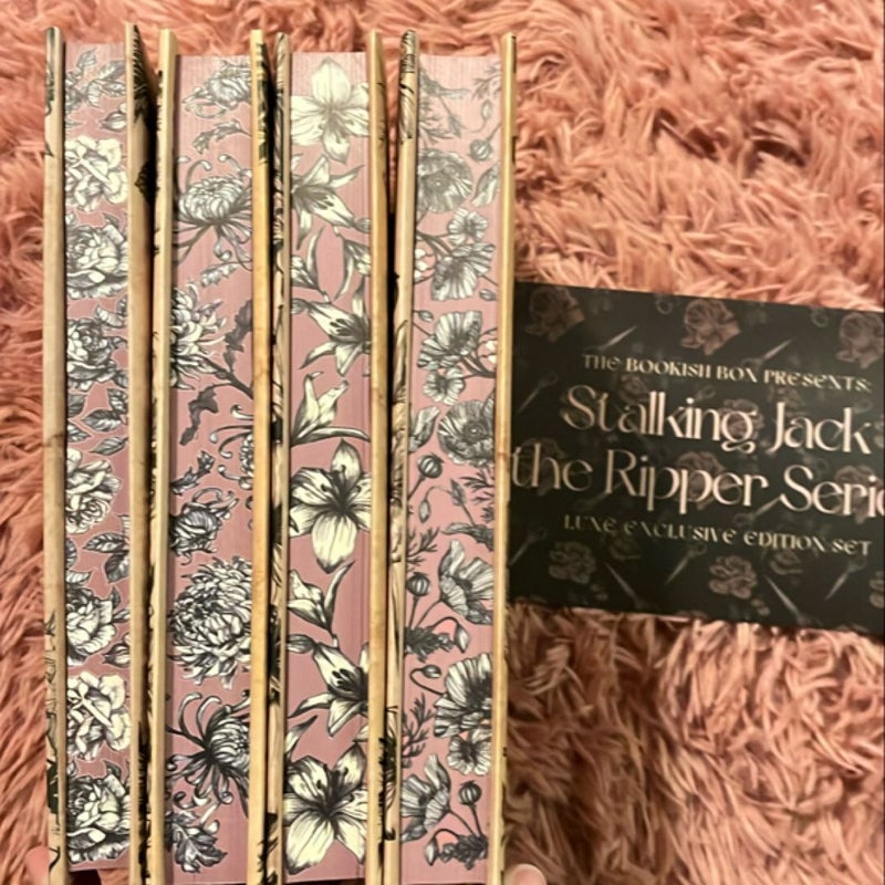 *Bookish Box**misprint set* Stalking Jack the Ripper series