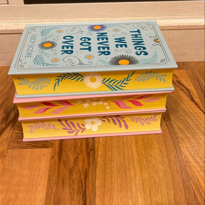 Knockemout Series special edition hard covers set