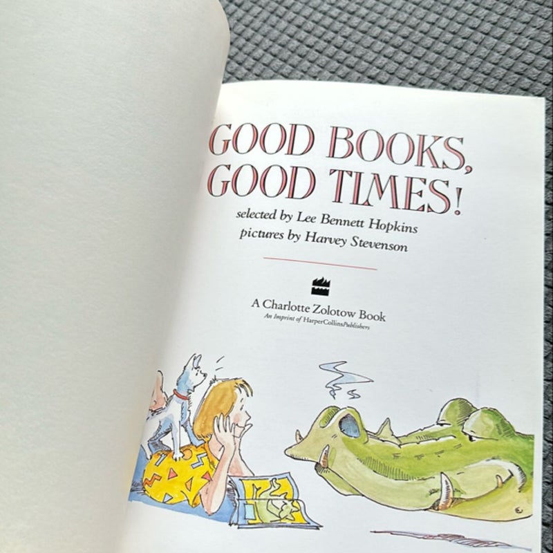 Good Books, Good Times!