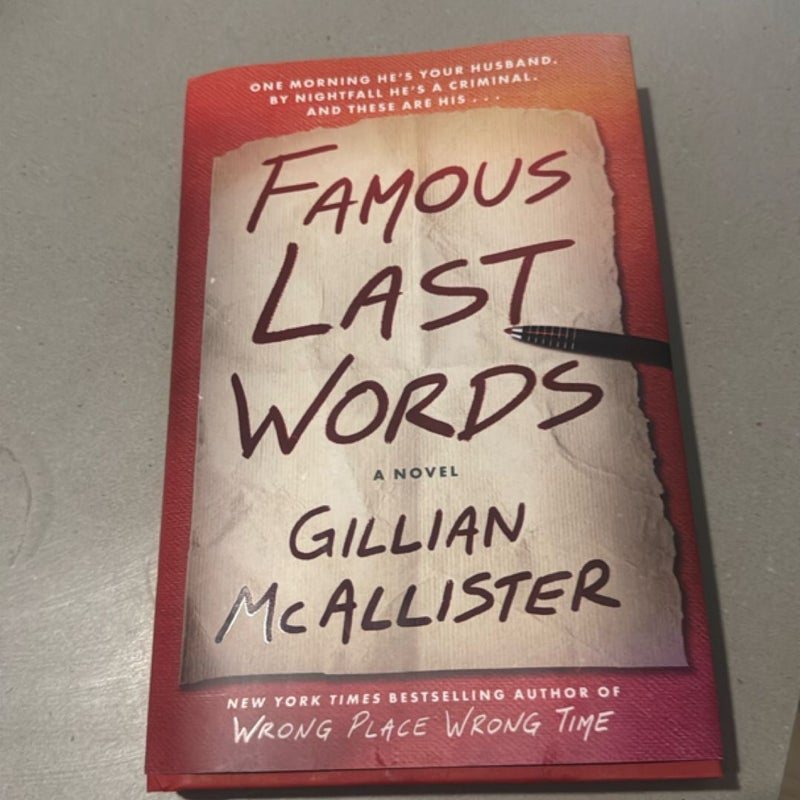 Famous Last Words