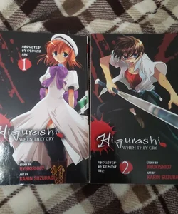 Higurashi When They Cry: Abducted by Demons Arc, Vol. 1 and Vol. 2