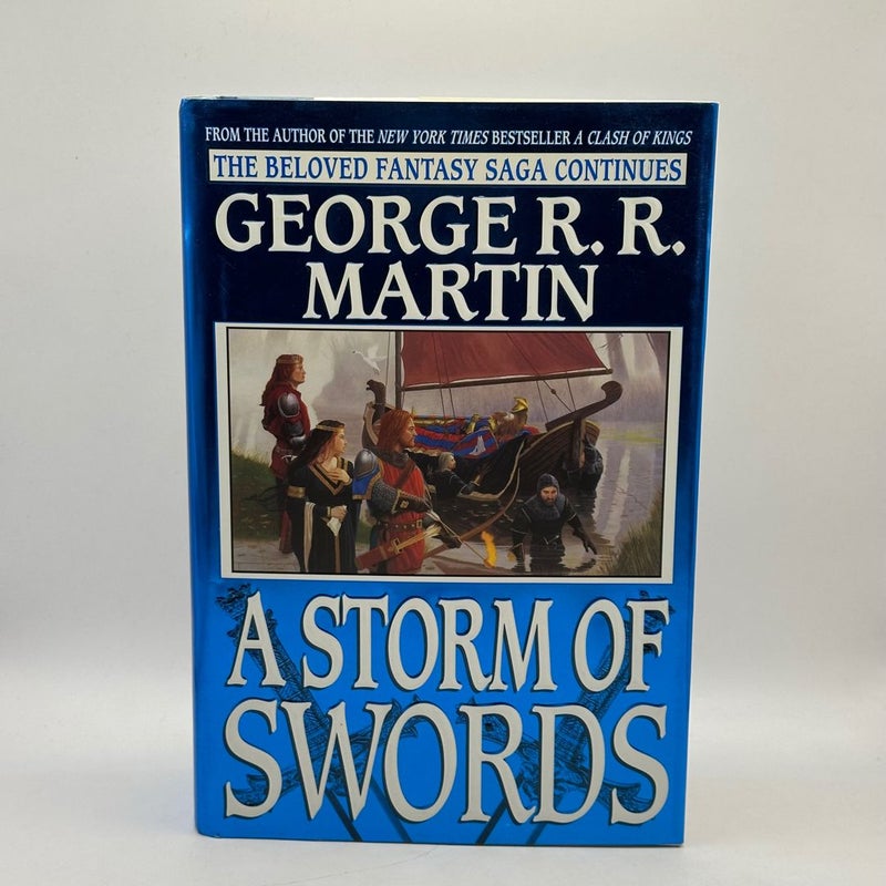 A Storm of Swords (true 1st edition 1st printing)