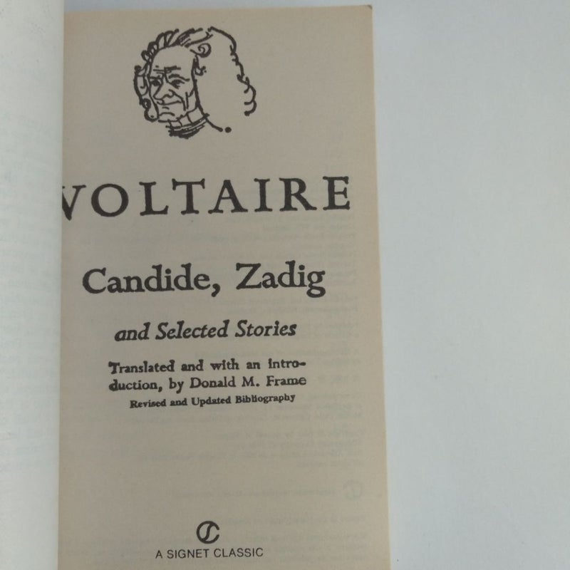 Candide, Zadig, and Selected Stories