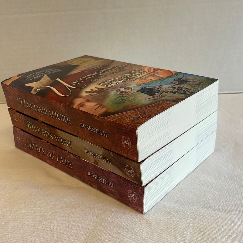 Threads West 1-3 ALL SIGNED BY AUTHOR