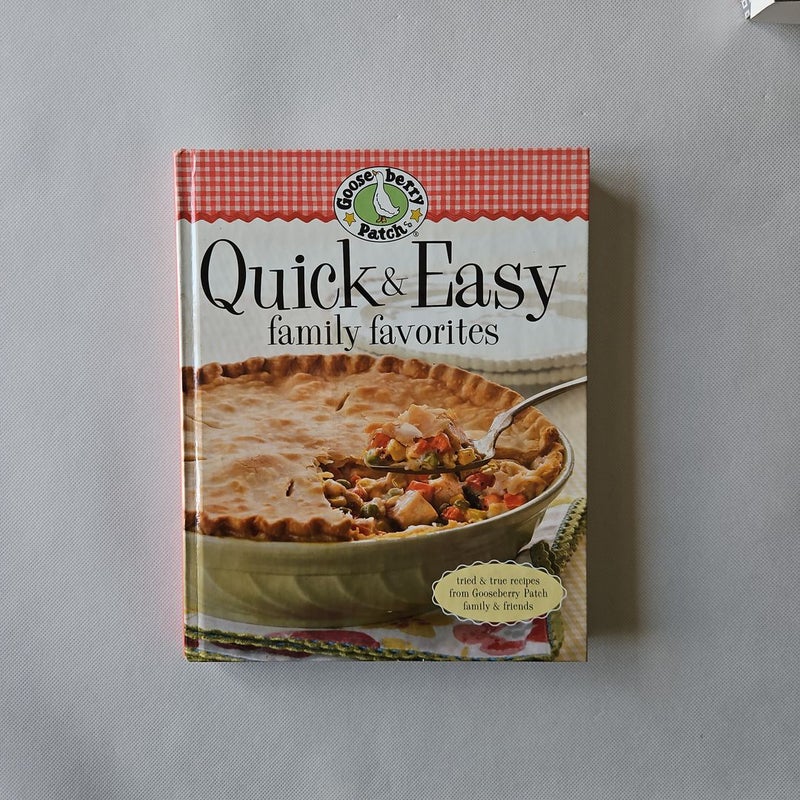 Gooseberry Patch Quick and Easy Family Favorites