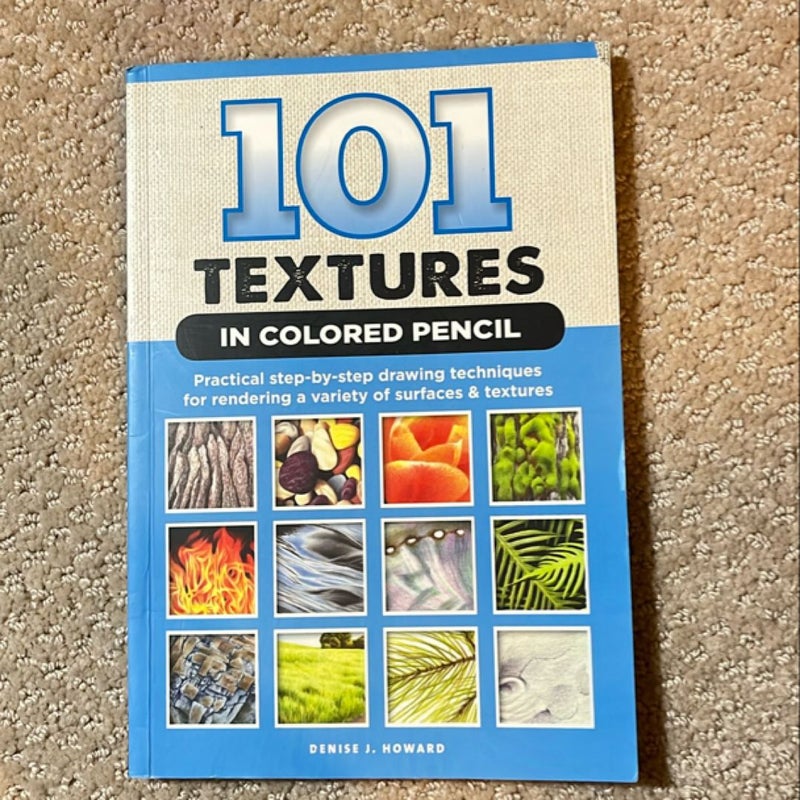 101 Textures in Colored Pencil