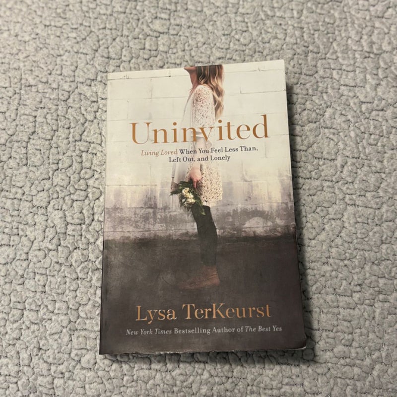 Uninvited - Signed by author! 