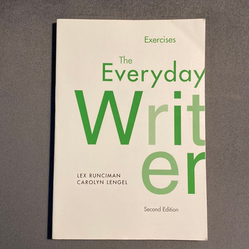 Exercises the Everyday Writer