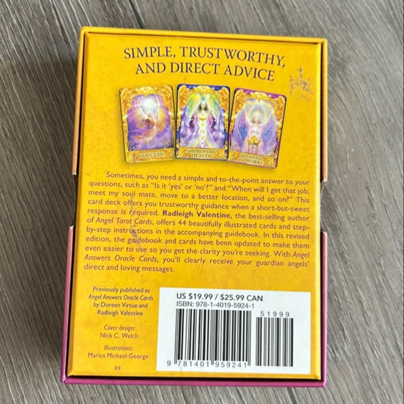 Angel Answers Oracle Cards