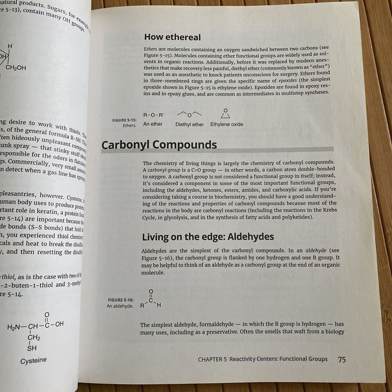 Organic Chemistry I for Dummies