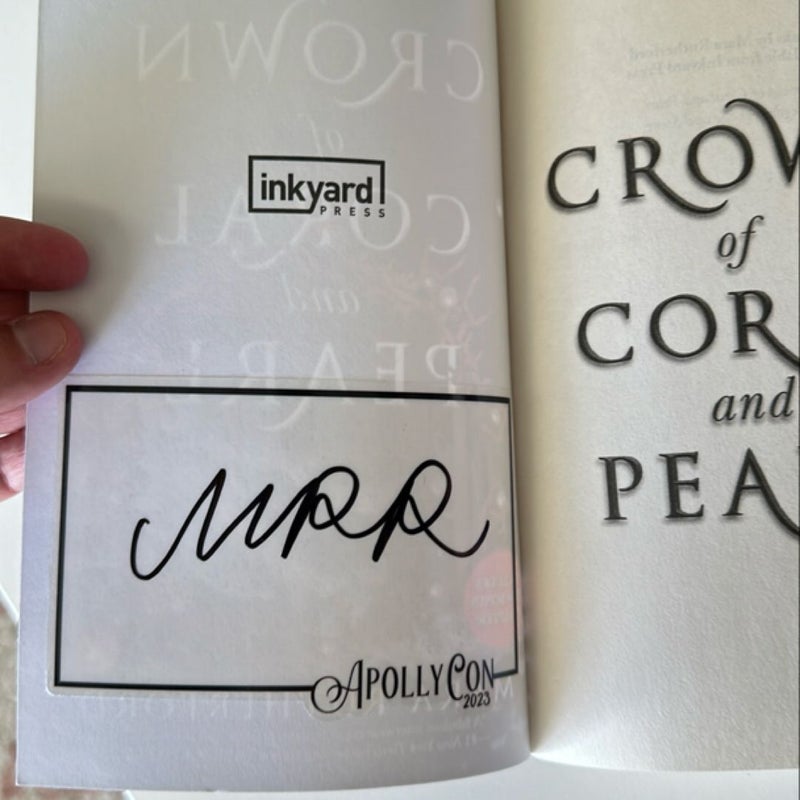 Crown of Coral and Pearl (signed bookplate) 