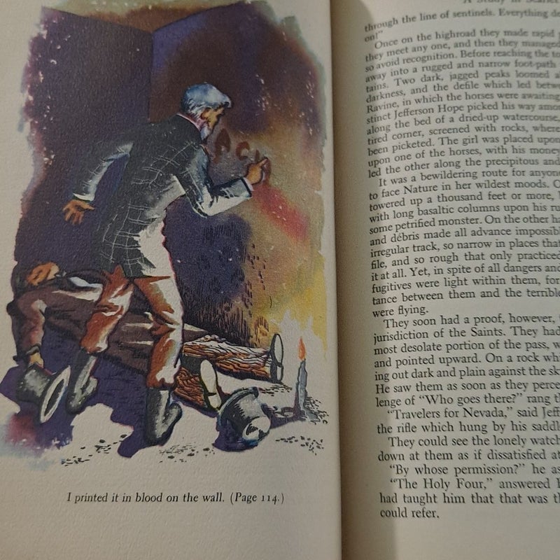 The Book of Sherlock Holmes hardcover 1950