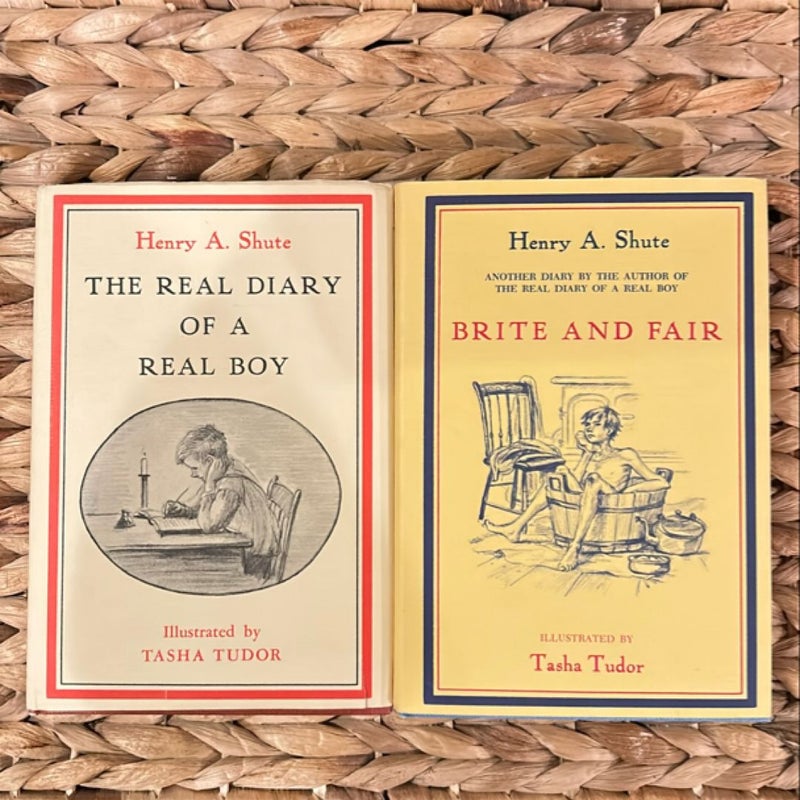 The Real Diary of a Real Boy and Brite and Fair