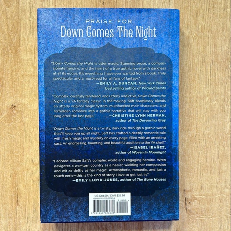 1st/1st ed. - Down Comes the Night