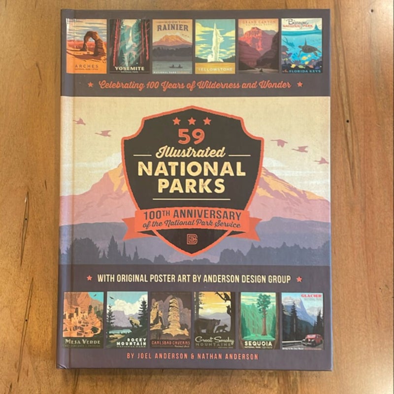 59 Illustrated National Parks