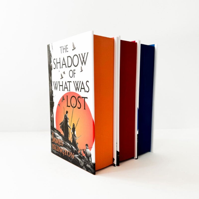 The Shadow of What Was Lost, The Light of All That Falls, An Echo of Things to Come Licanius Trilogy (SIGNED and NUMBERED The Broken Binding Exclusive Editions)