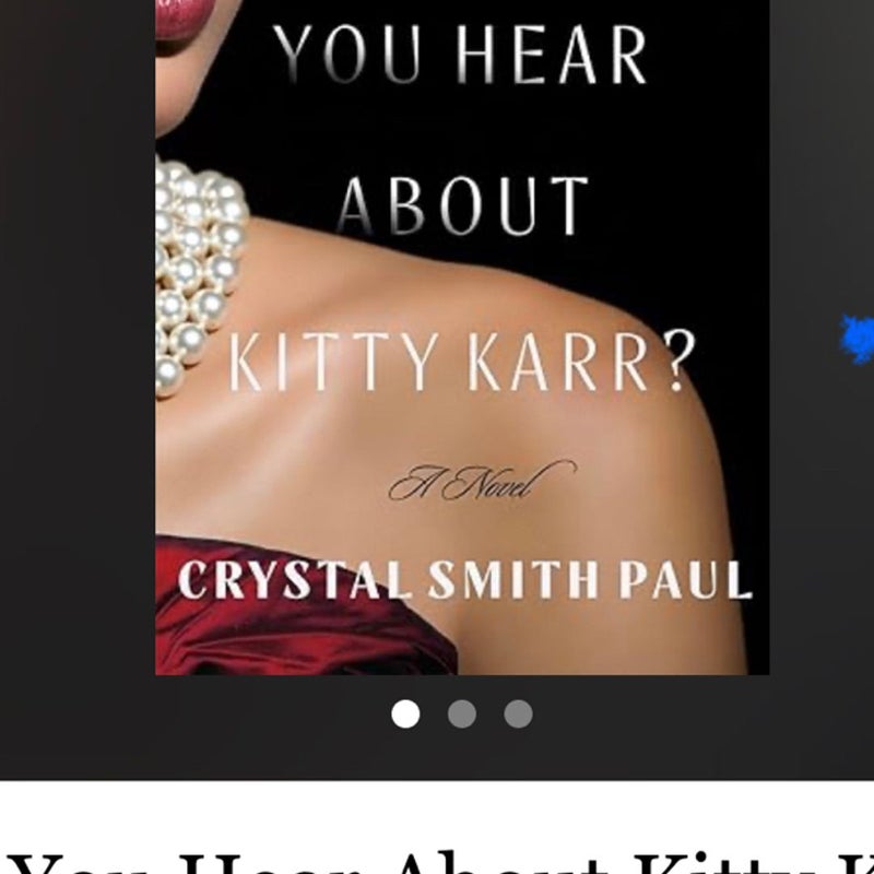 Did you hear about Kitty Karr?