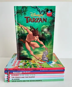 Disney’s Wonderful World of Reading book bundle, 8 books