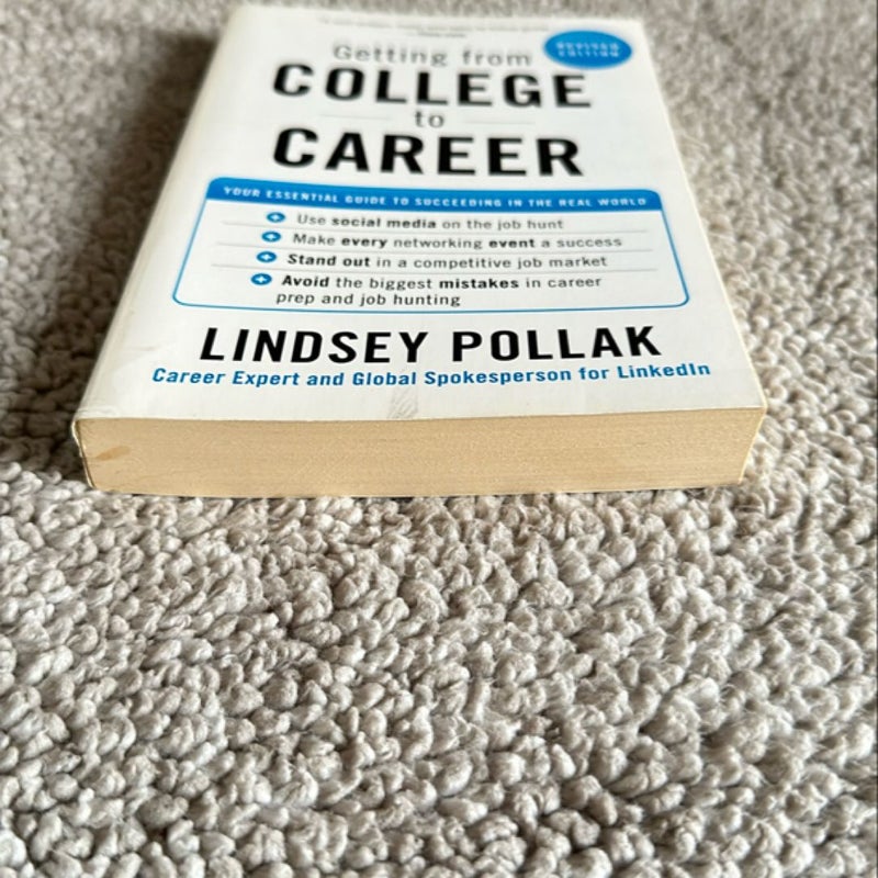 Getting from College to Career Rev Ed