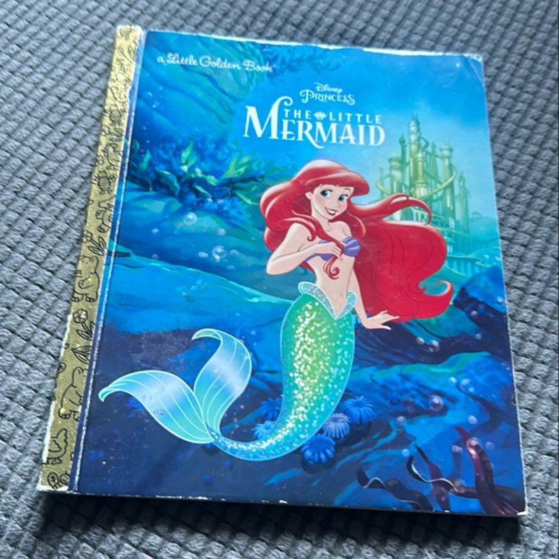 The Little Mermaid (Disney Princess) A Little Golden Book