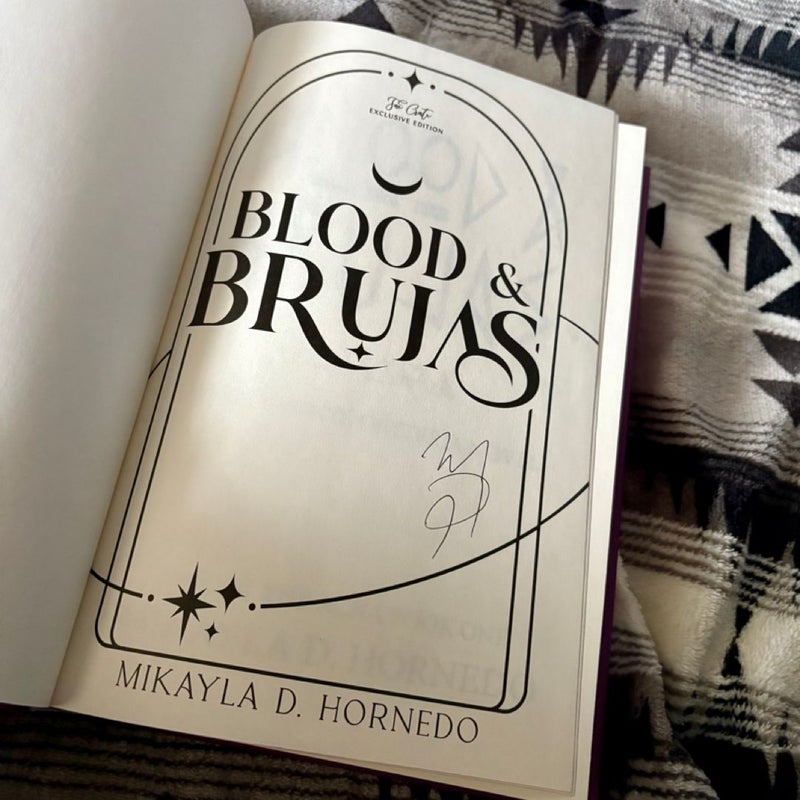 Blood & Brujas {Signed; Damaged}