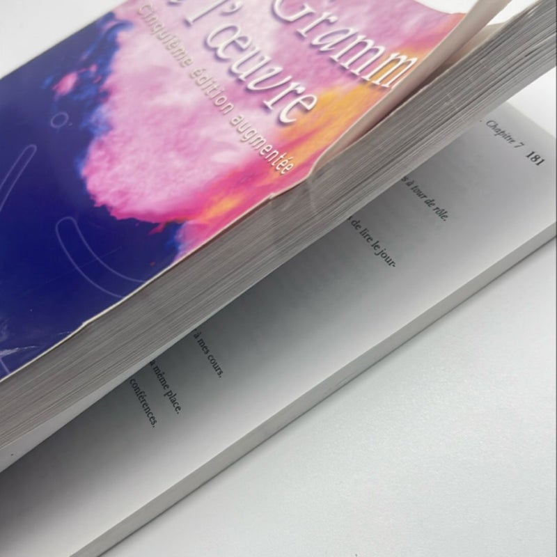 La Grammaire ... l'oeuvre : Media Edition (with Quia)
