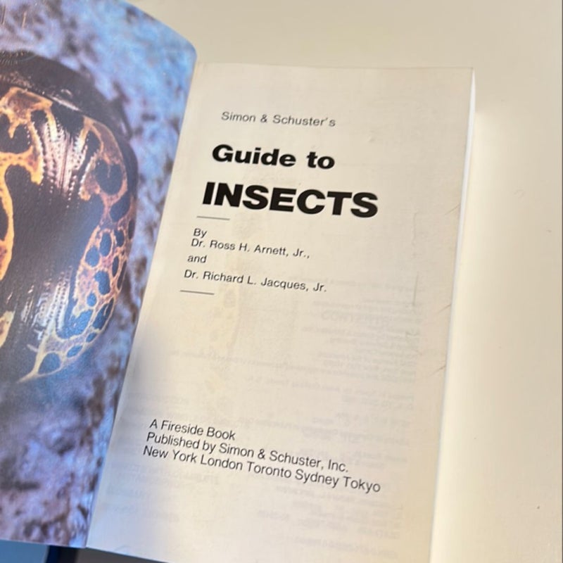 Simon and Schuster's Guide to Insects